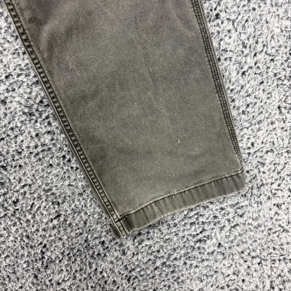 Carhartt Pants Mens 31x34 Gray Relaxed Fit Rugged Flex Canvas Carpenter Workwear - Picture 6 of 16